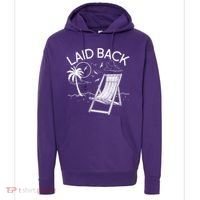 Laid Back Beach Vacation Time Hoodie thumb 0