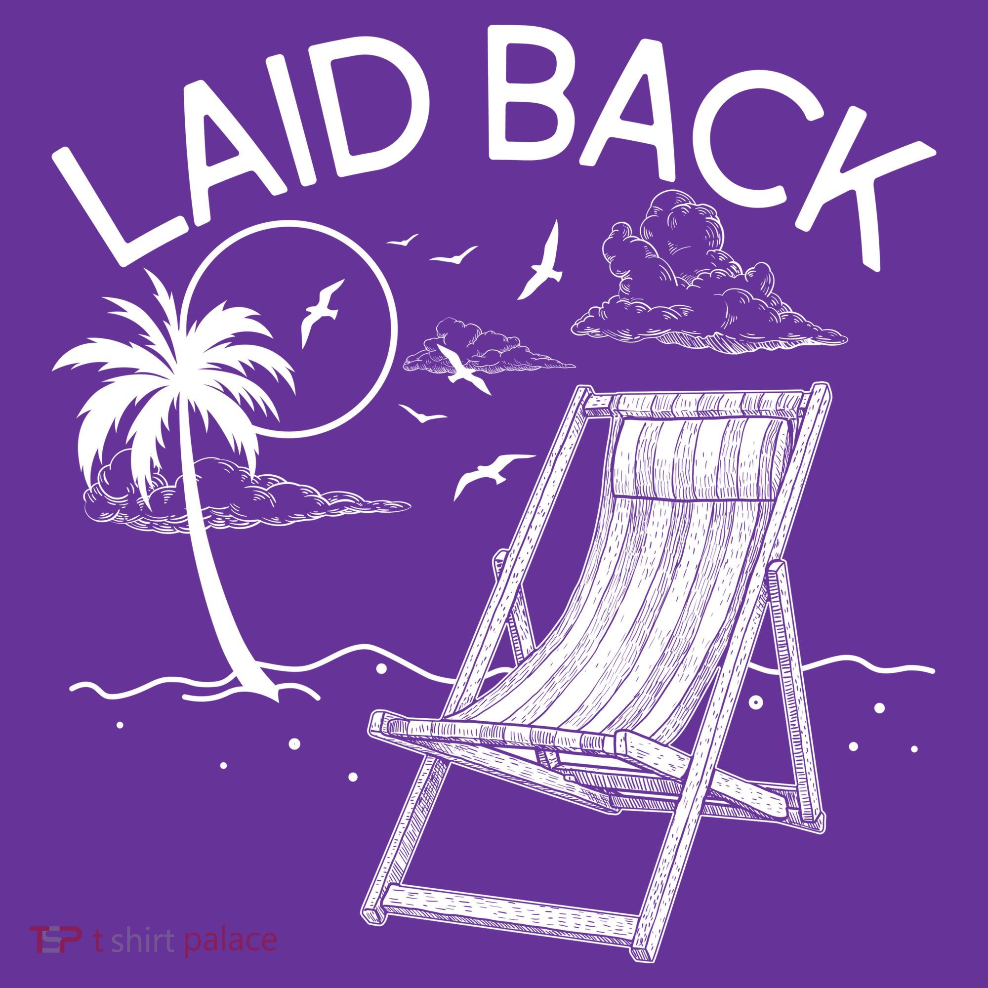 Laid Back Beach Vacation Time Hoodie