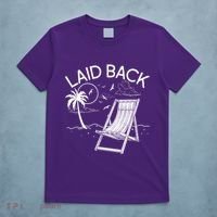 Laid Back Beach Vacation Time T-Shirt thumb 5