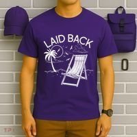 Laid Back Beach Vacation Time T-Shirt thumb 6