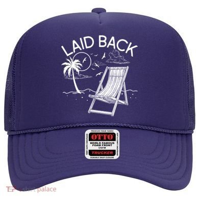 Laid Back Beach Vacation Time Hat