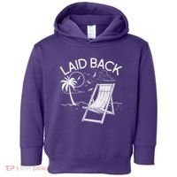 Laid Back Beach Vacation Time Toddler Hoodie thumb 0