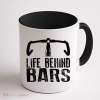 Life Behind Bars Cycling Coffee Mug thumb 1