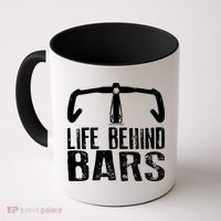 Life Behind Bars Cycling Coffee Mug thumb 0