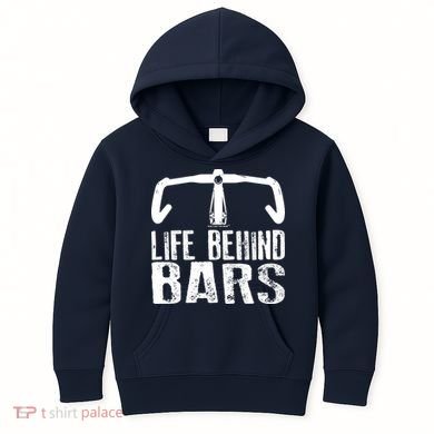 Life Behind Bars Cycling Kids Hoodie