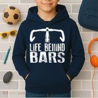 Life Behind Bars Cycling Kids Hoodie thumb 2