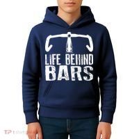 Life Behind Bars Cycling Kids Hoodie thumb 4