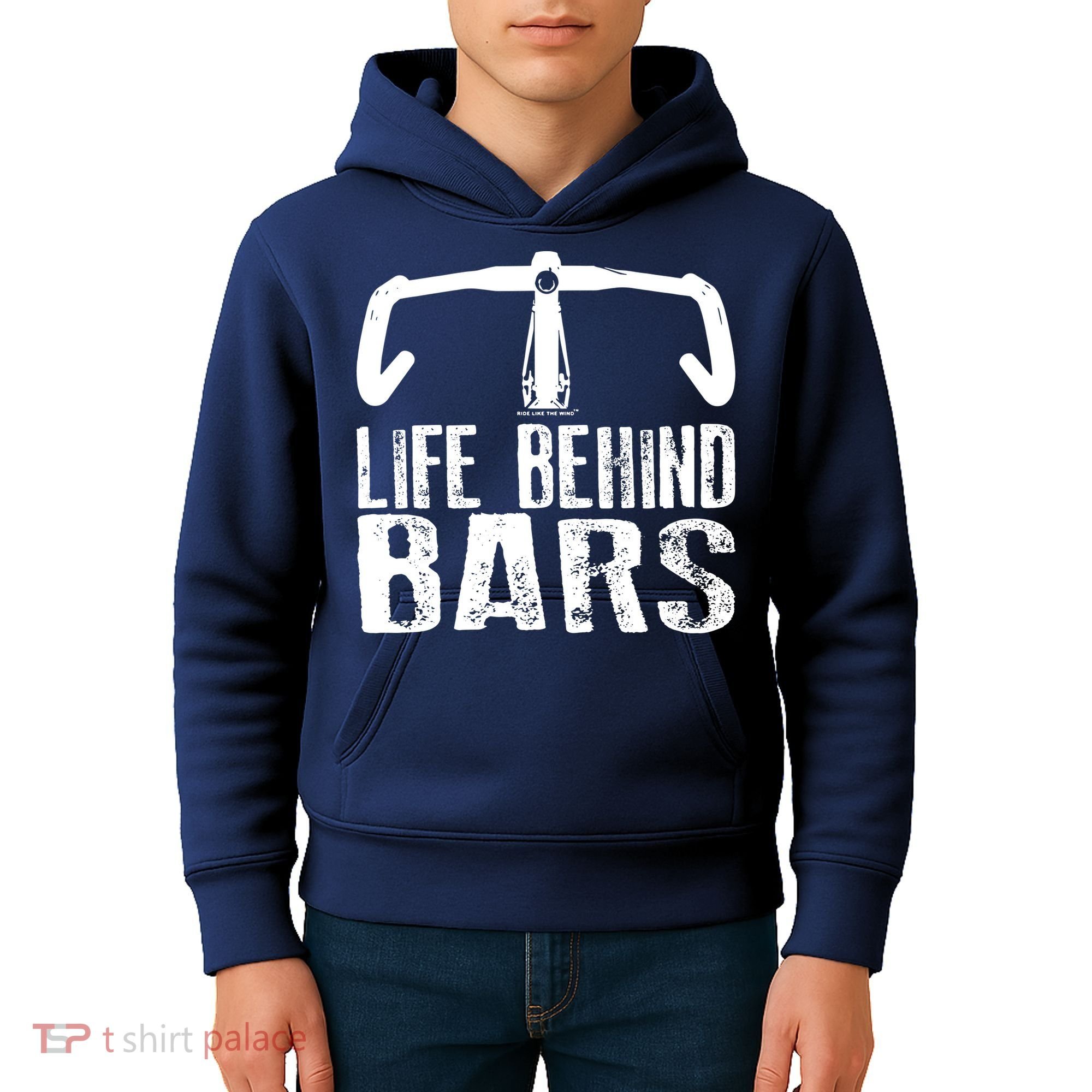 Life Behind Bars Cycling Kids Hoodie