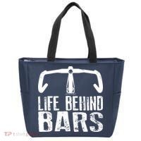 Life Behind Bars Cycling Tote Bag thumb 0
