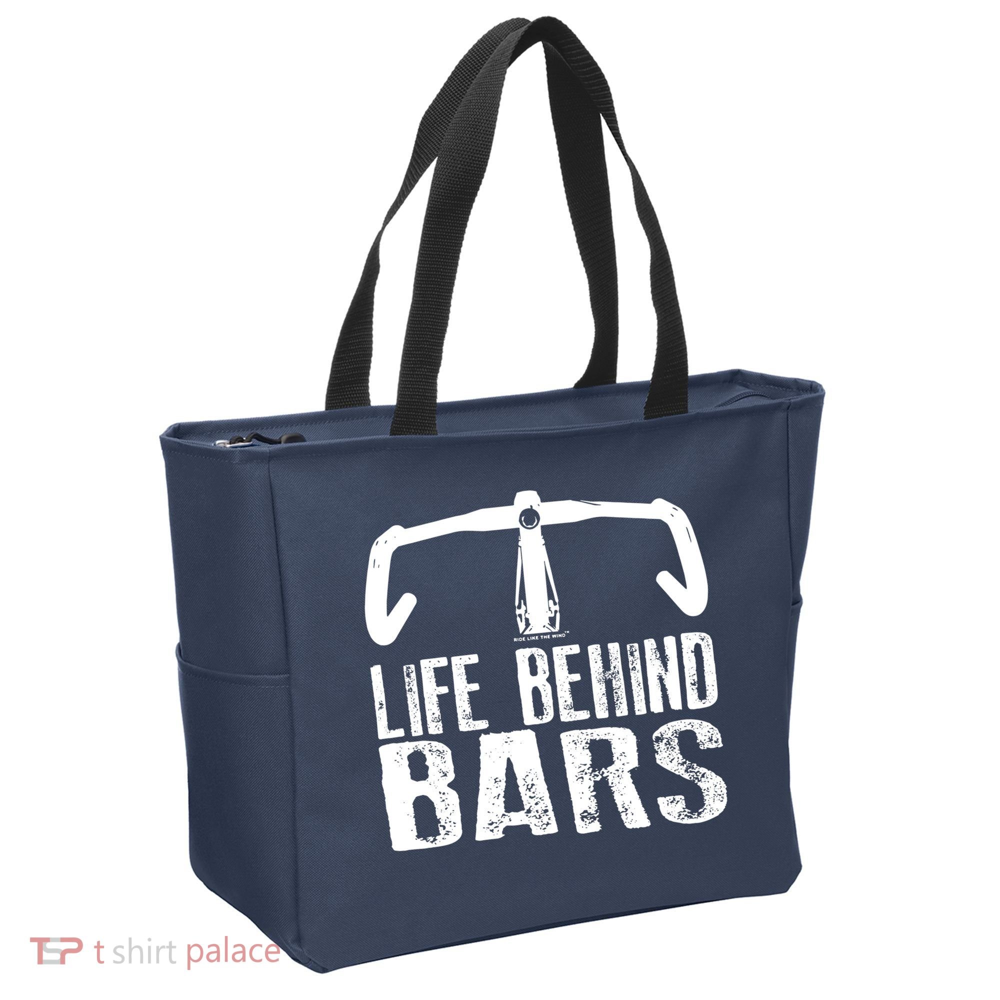 Life Behind Bars Cycling Tote Bag