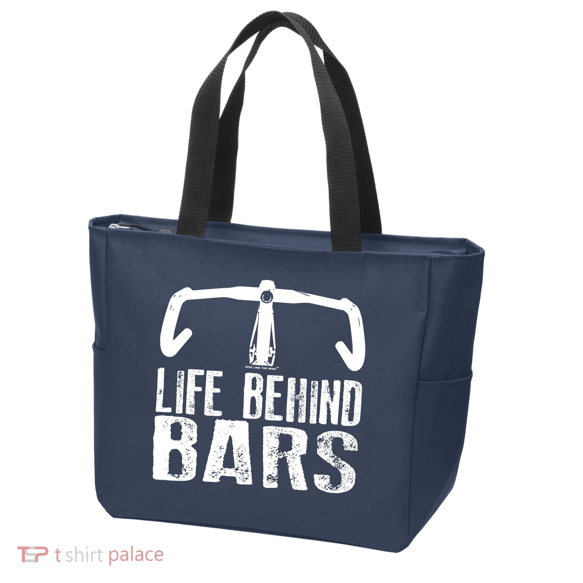 Life Behind Bars Cycling Tote Bag