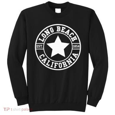Long Beach California Athletic Throwback Design Classic Sweatshirt