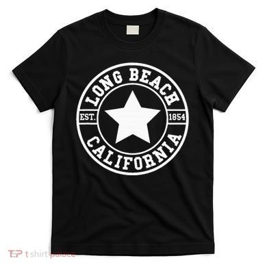 Long Beach California Athletic Throwback Design Classic T-Shirt