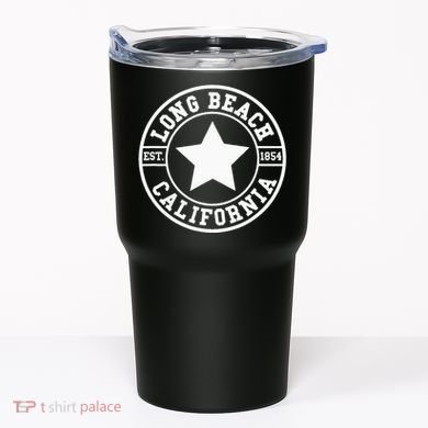 Long Beach California Athletic Throwback Design Classic Tumbler