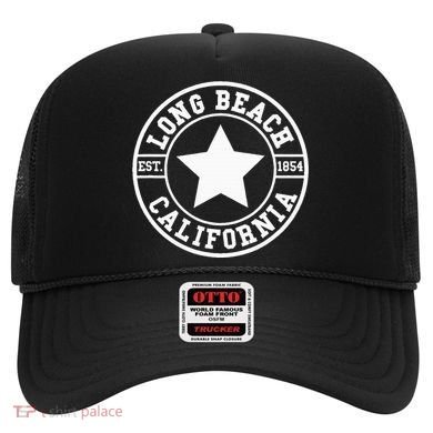 Long Beach California Athletic Throwback Design Classic Hat