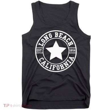 Long Beach California Athletic Throwback Design Classic Tank Top