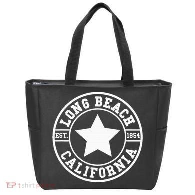 Long Beach California Athletic Throwback Design Classic Tote Bag