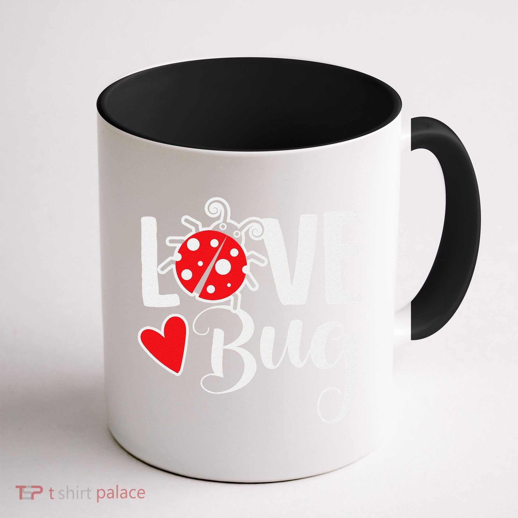 Love Bug Cute Valentine's Day Party Ladybug Coffee Mug