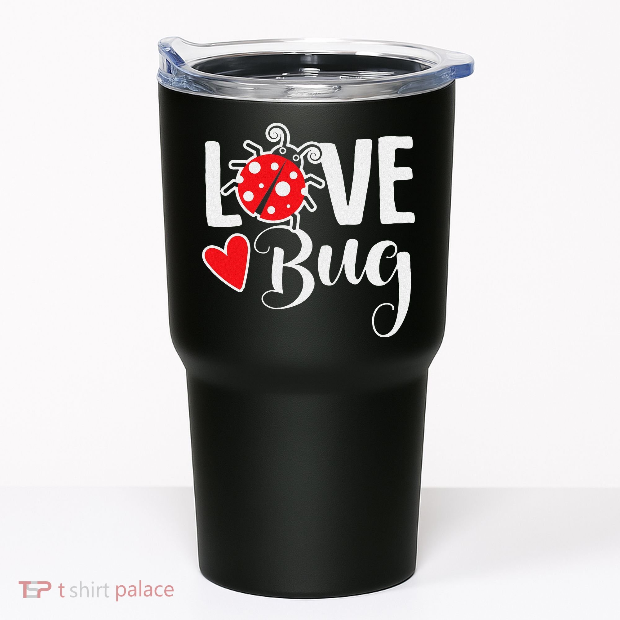 Love Bug Cute Valentine's Day Party Ladybug Tumbler