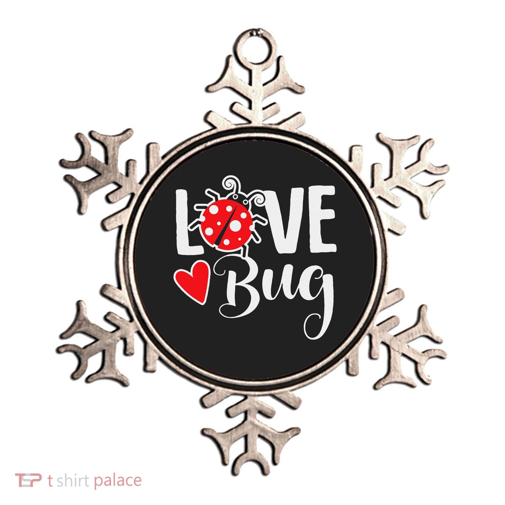 Love Bug Cute Valentine's Day Party Ladybug Ornament