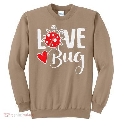 Love Bug Cute Valentine's Day Party Ladybug Sweatshirt