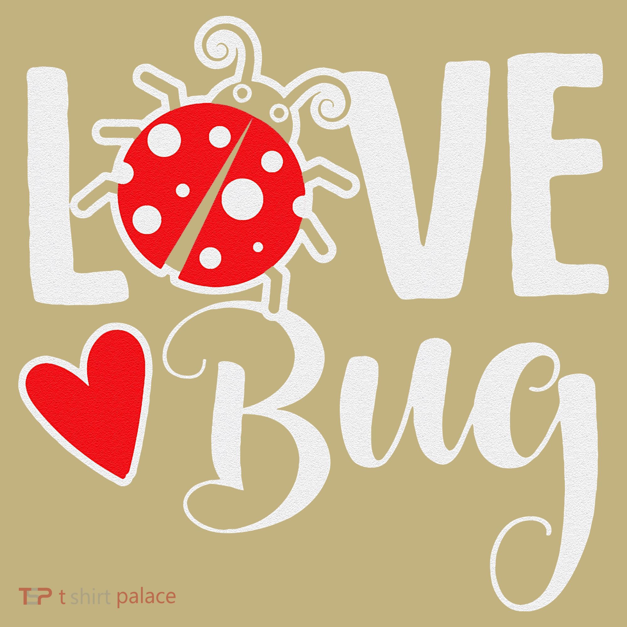 Love Bug Cute Valentine's Day Party Ladybug Mousepad