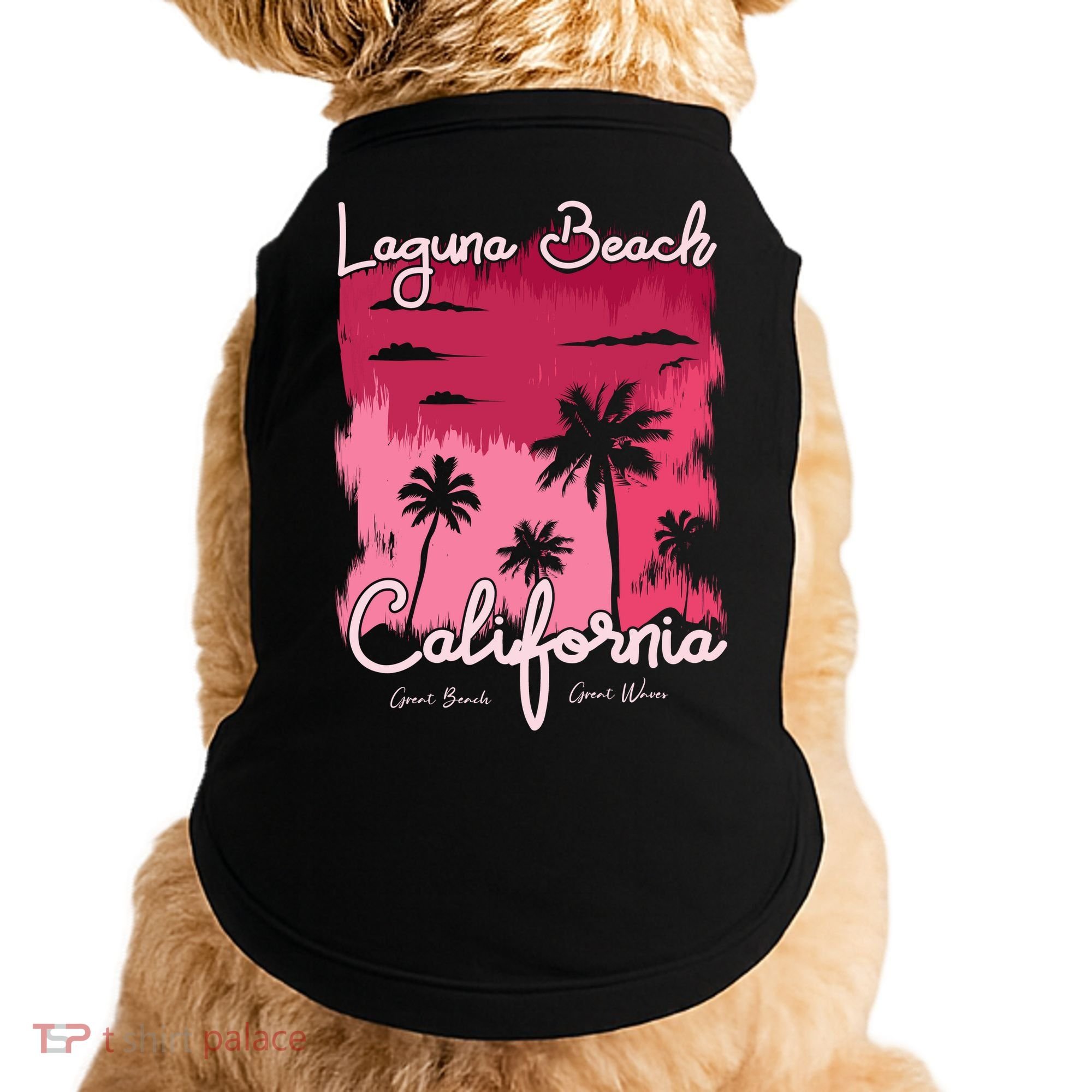 Laguna Beach California Doggie Tank