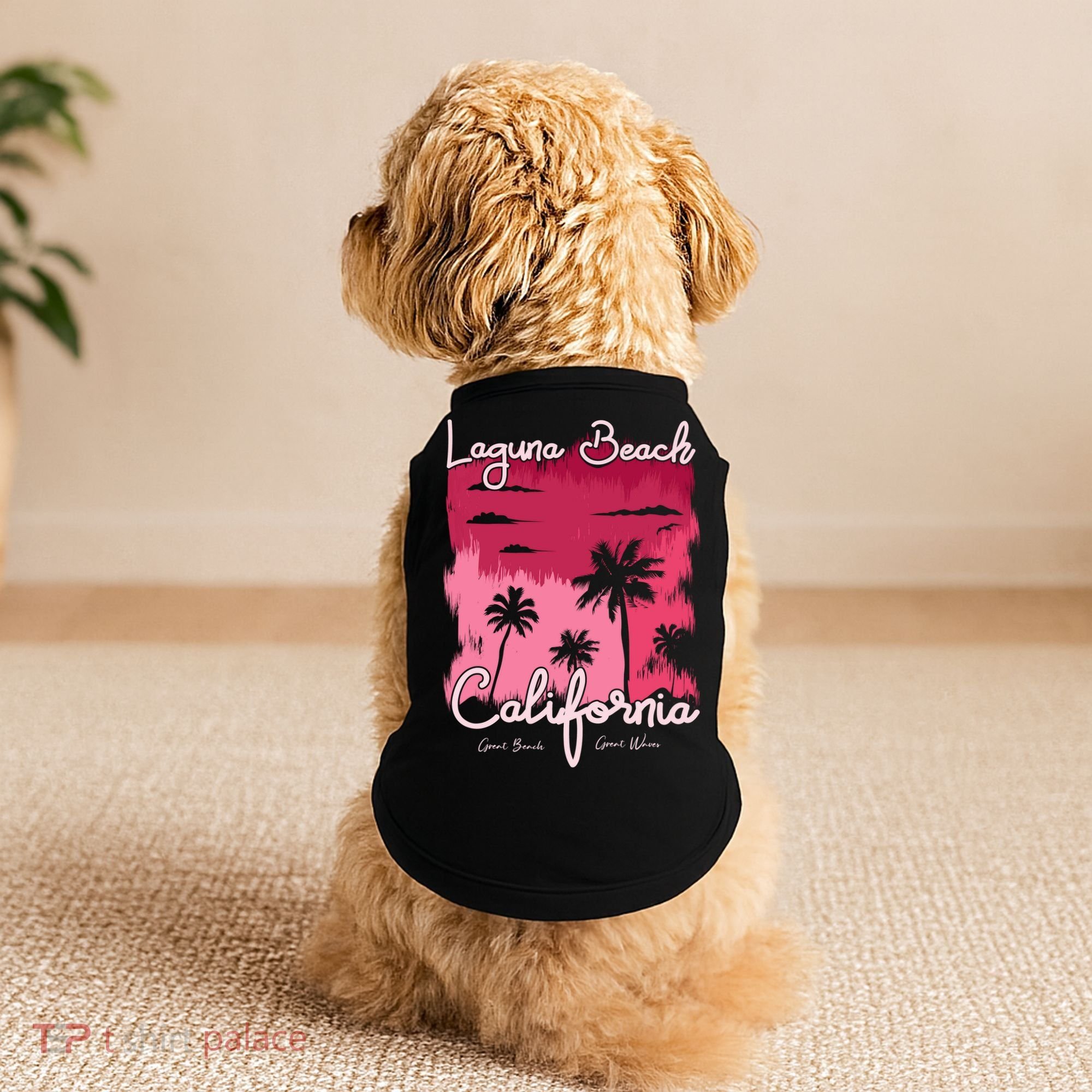 Laguna Beach California Doggie Tank