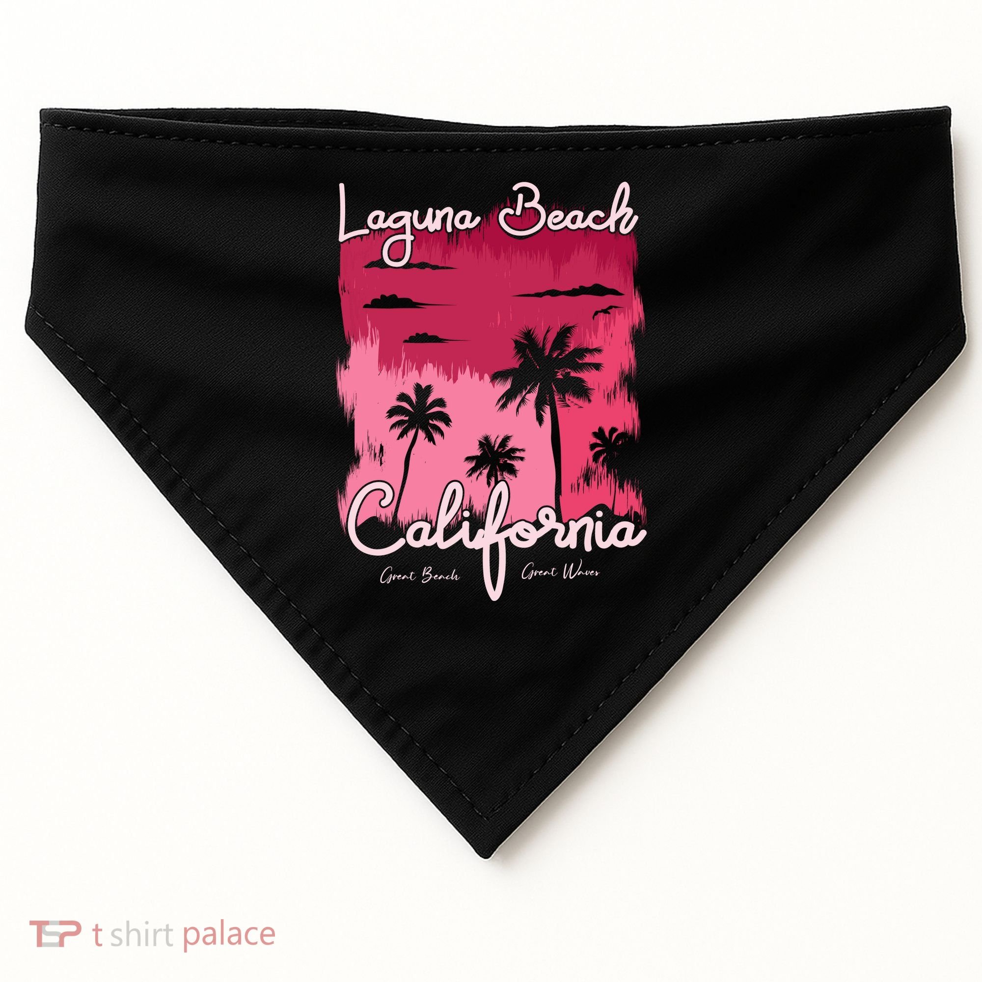 Laguna Beach California USA-Made Doggie Bandana