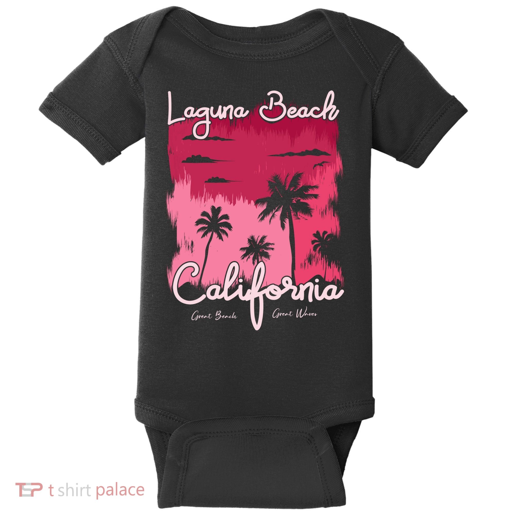 Laguna Beach California Baby Bodysuit