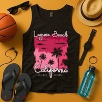 Laguna Beach California Tank Top thumb 4