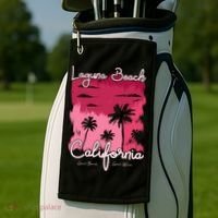 Laguna Beach California Golf Towel thumb 2