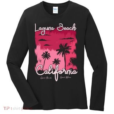 Laguna Beach California Women's Long Sleeve Shirt