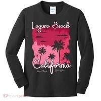 Laguna Beach California Kids Long Sleeve Shirt thumb 0