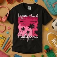 Laguna Beach California Kids T-Shirt thumb 3