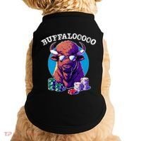 Lucky Buffalo Casino Slot Machine Buffalooooo Gambling Doggie Tank thumb 0