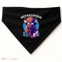 Lucky Buffalo Casino Slot Machine Buffalooooo Gambling USA-Made Doggie Bandana thumb 0