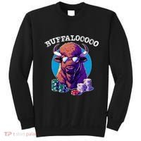 Lucky Buffalo Casino Slot Machine Buffalooooo Gambling Sweatshirt thumb 0