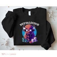 Lucky Buffalo Casino Slot Machine Buffalooooo Gambling Sweatshirt thumb 2