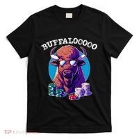 Lucky Buffalo Casino Slot Machine Buffalooooo Gambling T-Shirt thumb 0