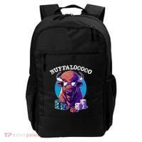 Lucky Buffalo Casino Slot Machine Buffalooooo Gambling Backpack thumb 0