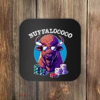 Lucky Buffalo Casino Slot Machine Buffalooooo Gambling Coaster thumb 0