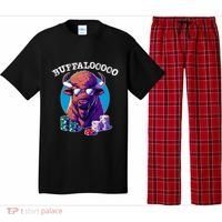 Lucky Buffalo Casino Slot Machine Buffalooooo Gambling Pajama Set thumb 0
