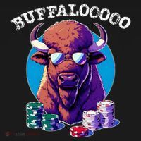 Lucky Buffalo Casino Slot Machine Buffalooooo Gambling Women's Hoodie thumb 2