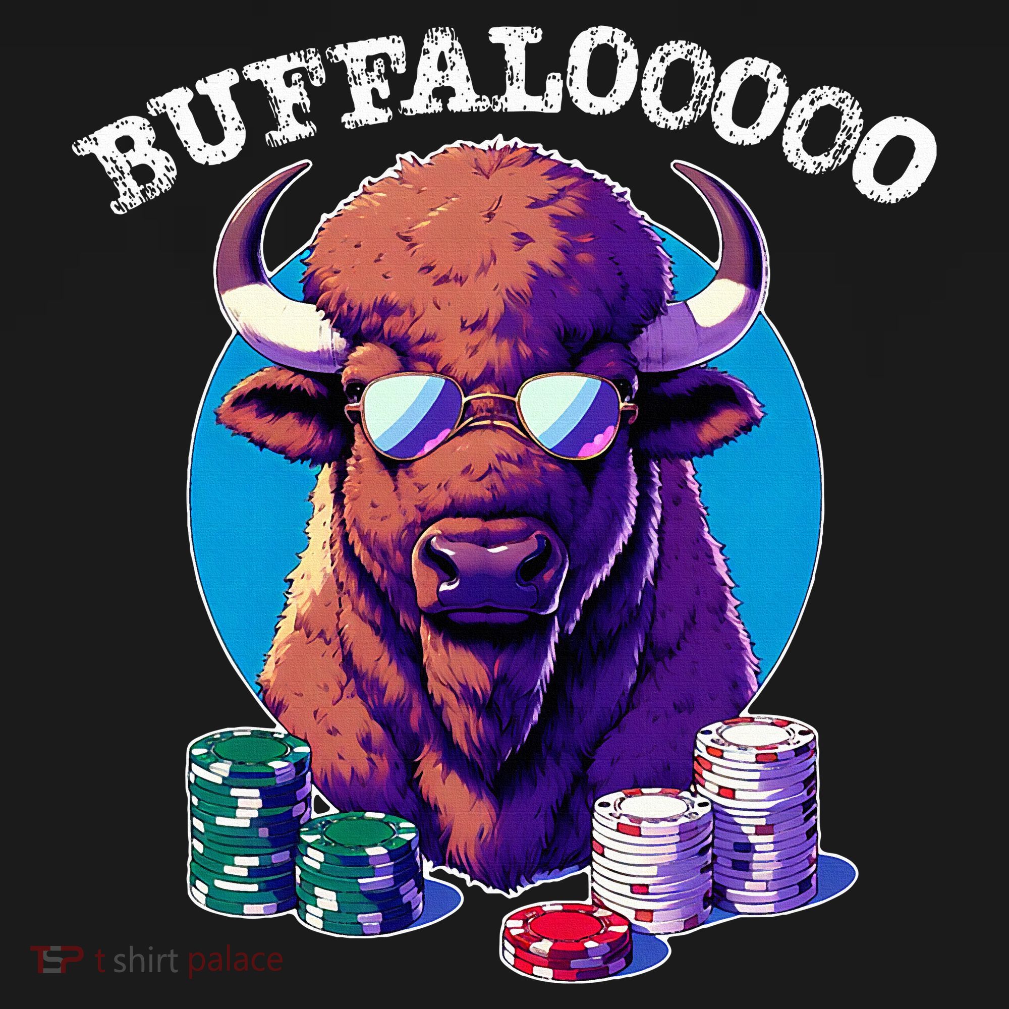 Lucky Buffalo Casino Slot Machine Buffalooooo Gambling Women's Hoodie