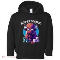 Lucky Buffalo Casino Slot Machine Buffalooooo Gambling Toddler Hoodie thumb 0