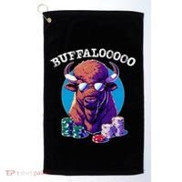 Lucky Buffalo Casino Slot Machine Buffalooooo Gambling Golf Towel thumb 0