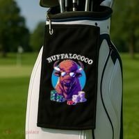 Lucky Buffalo Casino Slot Machine Buffalooooo Gambling Golf Towel thumb 2