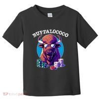 Lucky Buffalo Casino Slot Machine Buffalooooo Gambling Toddler T-Shirt thumb 0