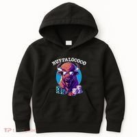 Lucky Buffalo Casino Slot Machine Buffalooooo Gambling Kids Hoodie thumb 0